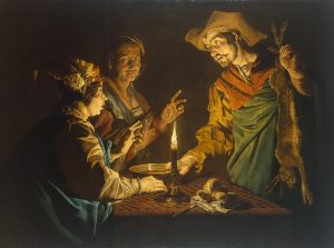 Esau and Jacob (1640) Matthias Stom, Hermitage